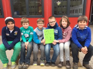 Herstellen englischer Reiseführer für Kinder, Projekt Grundschule Marienthal