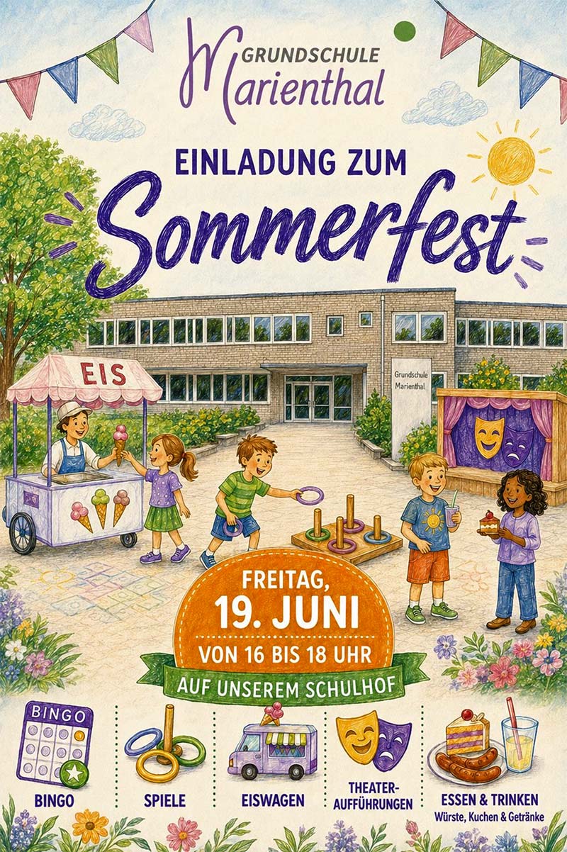 Grundschule Marienthal Sommerfest